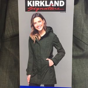 Kirkland signature ladies trench coat